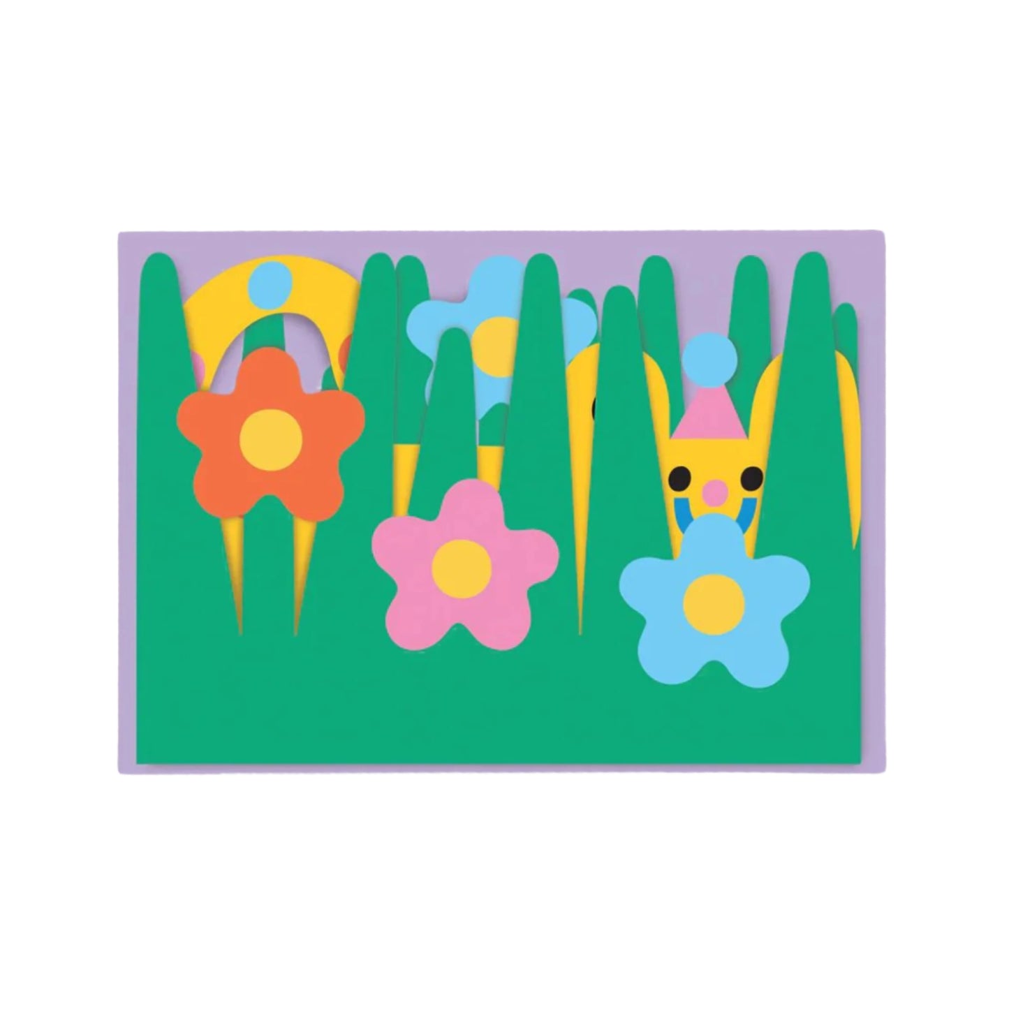 Cat Fold Out Card with Envelope