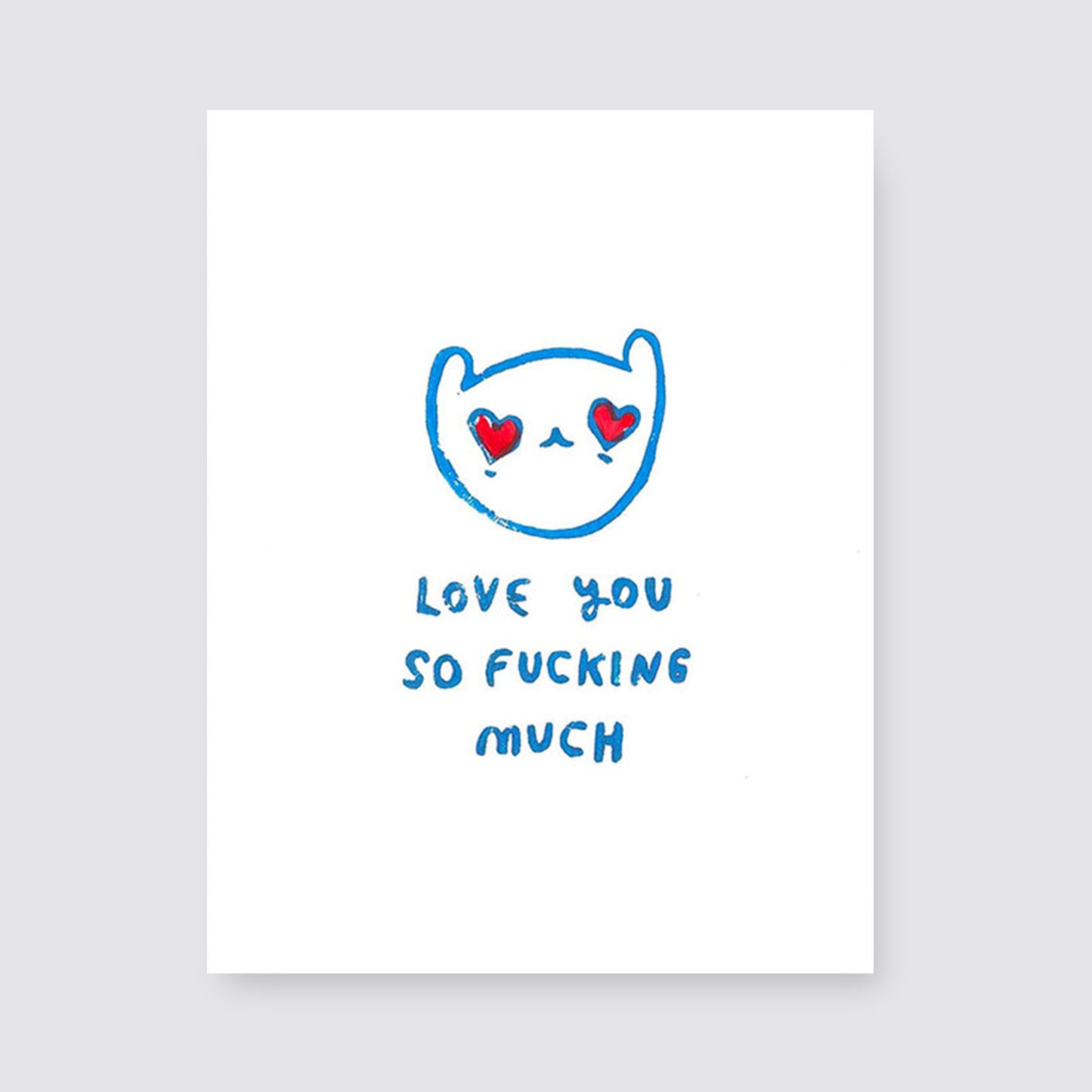so fucking much card