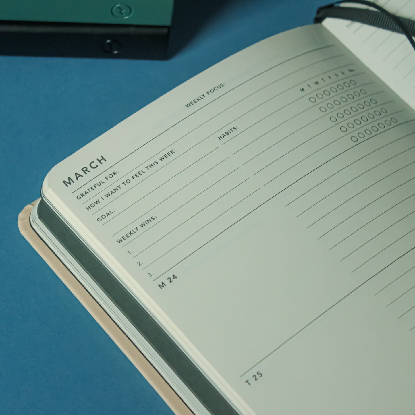 2025 Weekly Spread Diary - Lilac