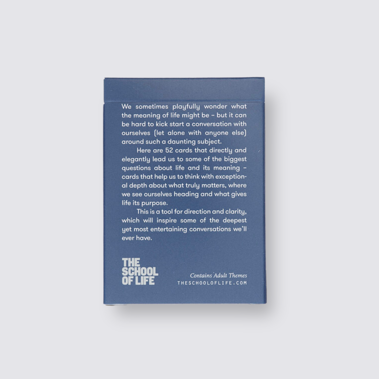 Meaning of life conversation cards