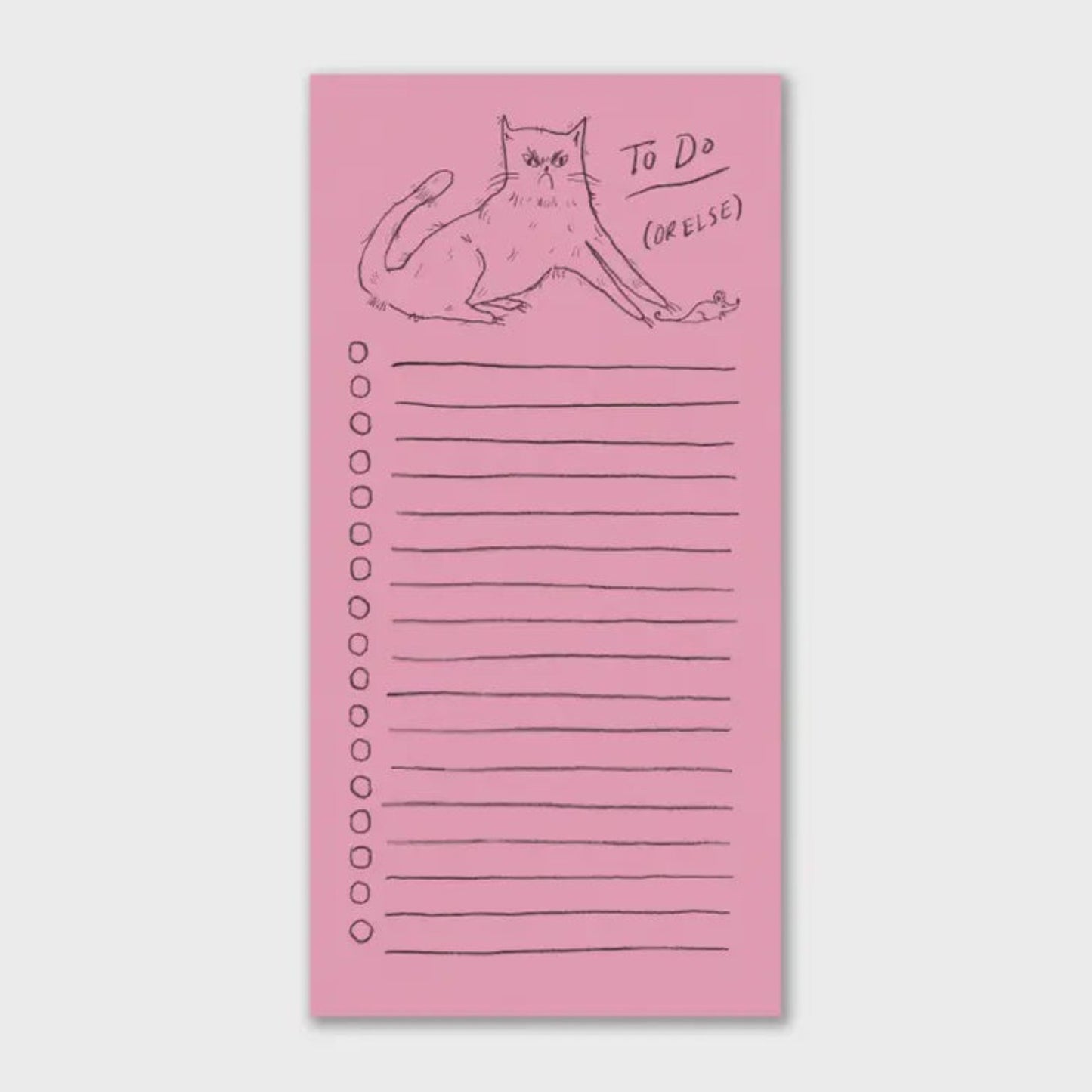 Pink To Do List Notepad