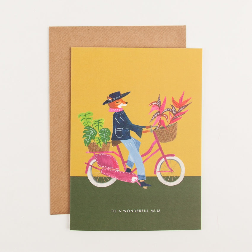 Fox on a Bike