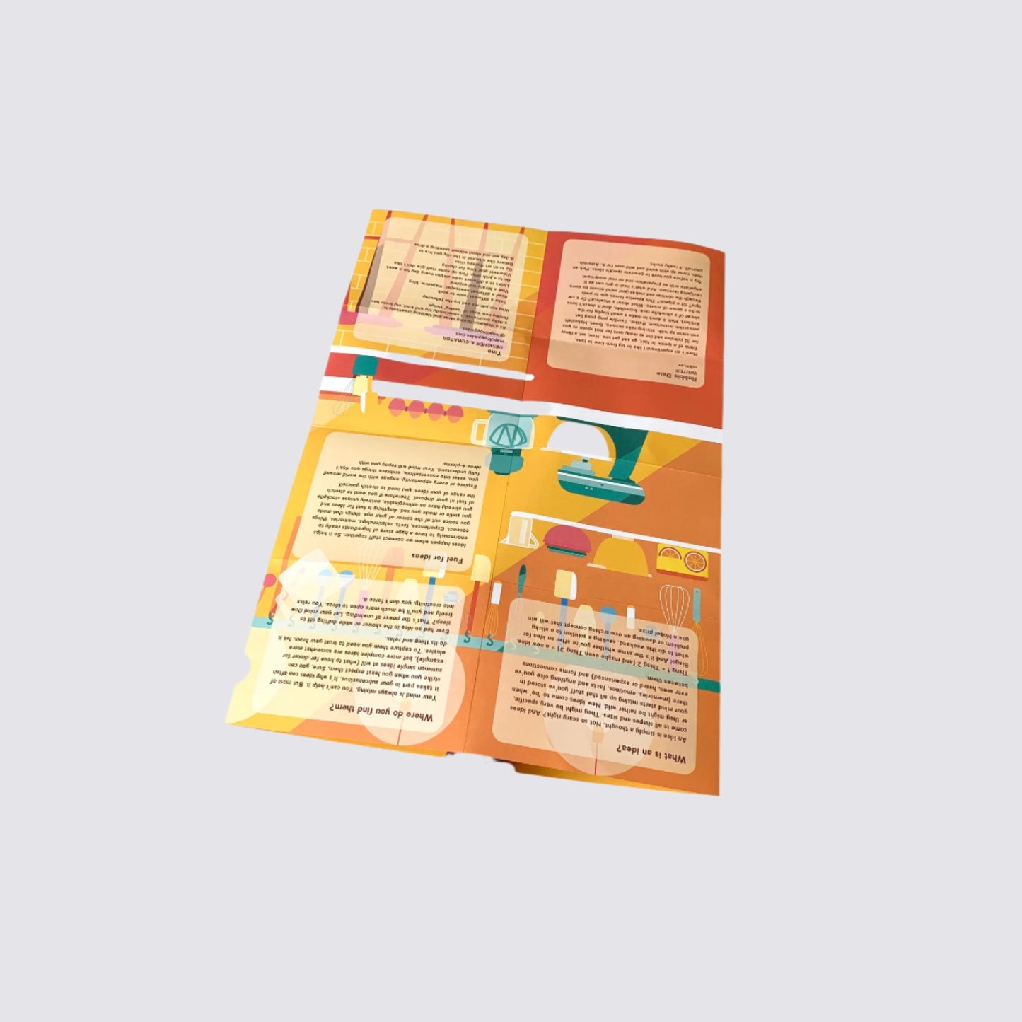 Ideas leaflet reverse side