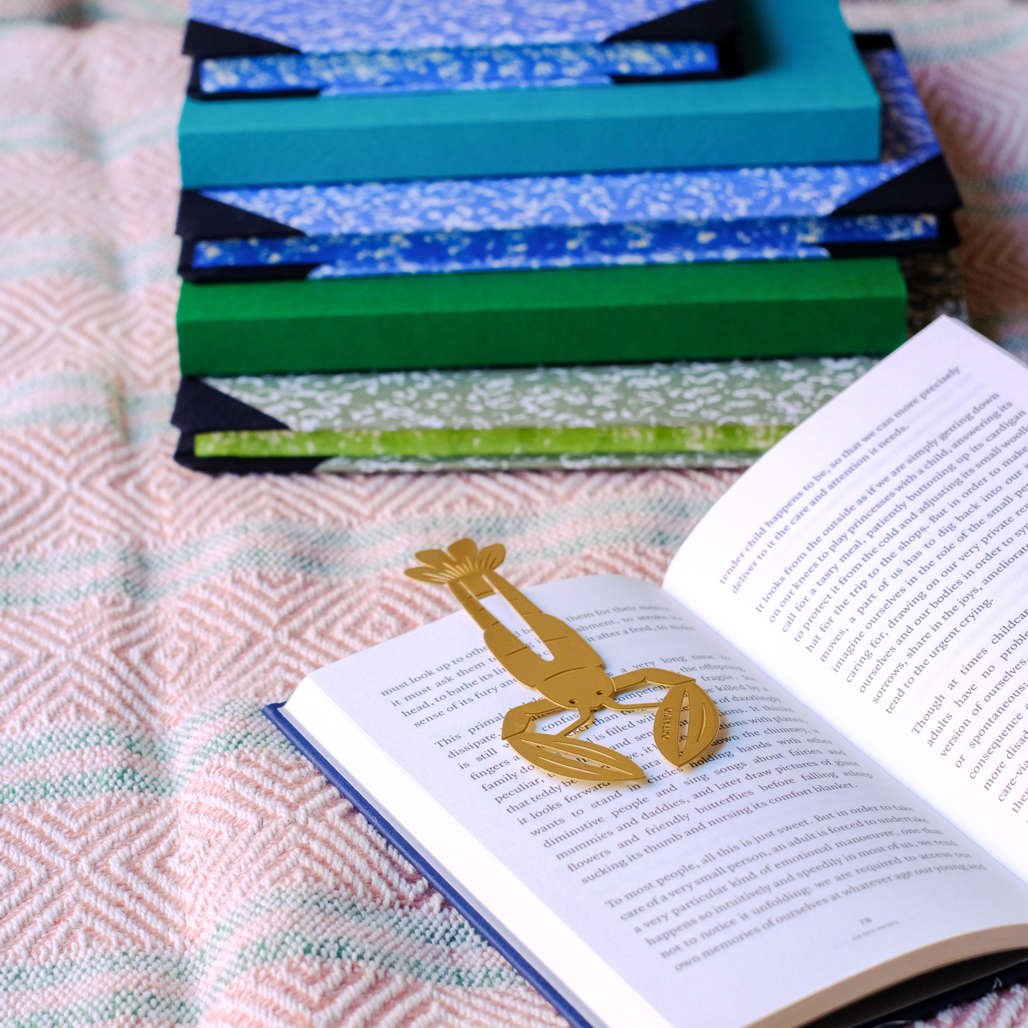 Bon Vivant Lobster Bookmark