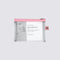 Mesh Pouch Pencil Case Small - Pink