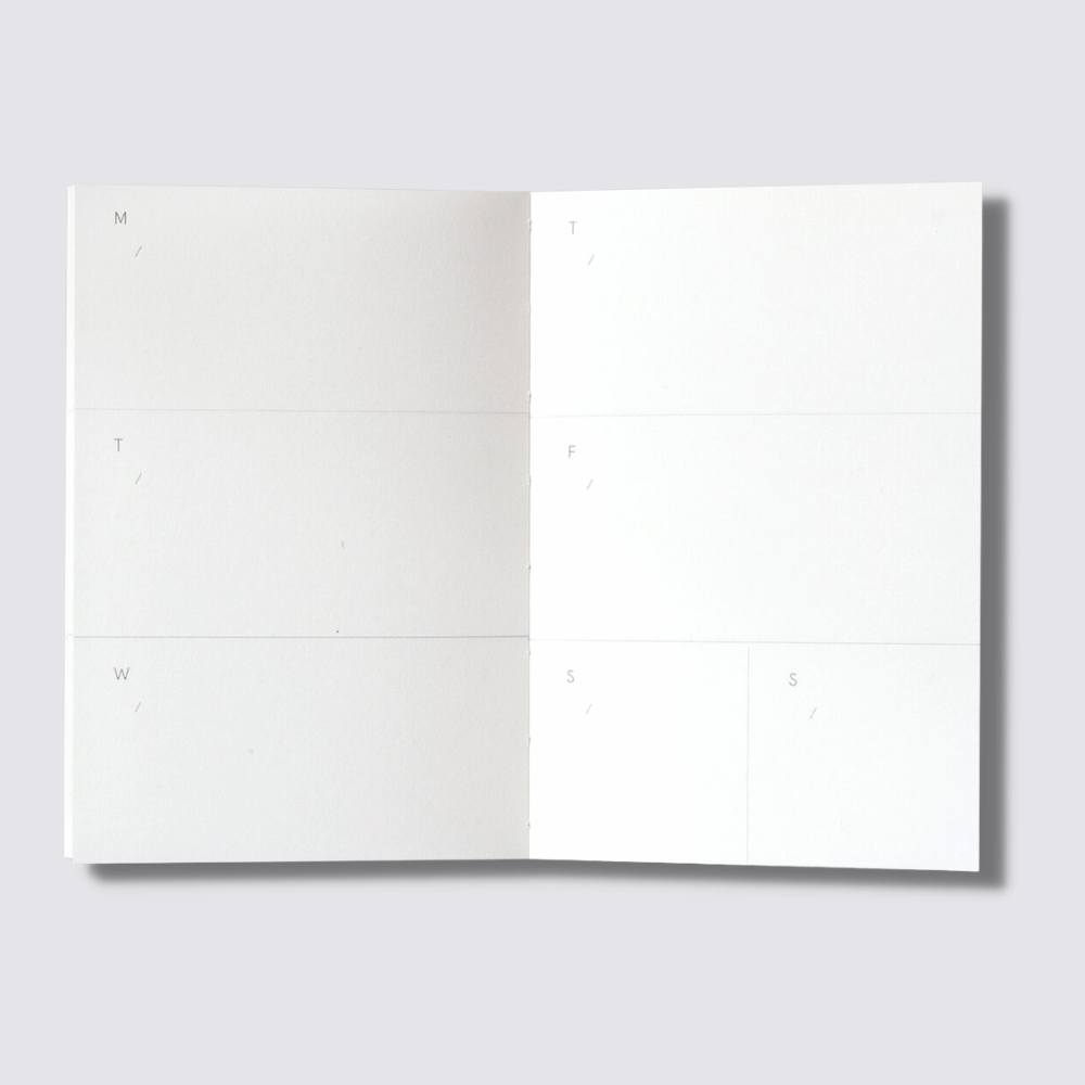 Layflat Weekly Pocket Planner - Navy