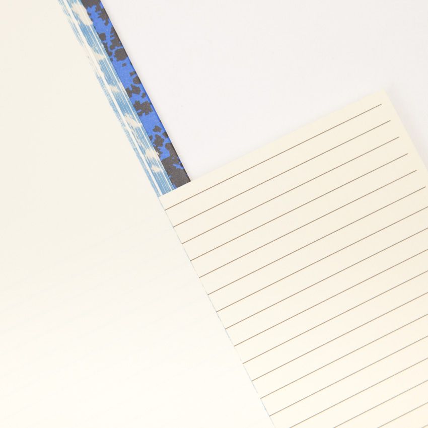 Colour Cloud A5 Notebook - Blue