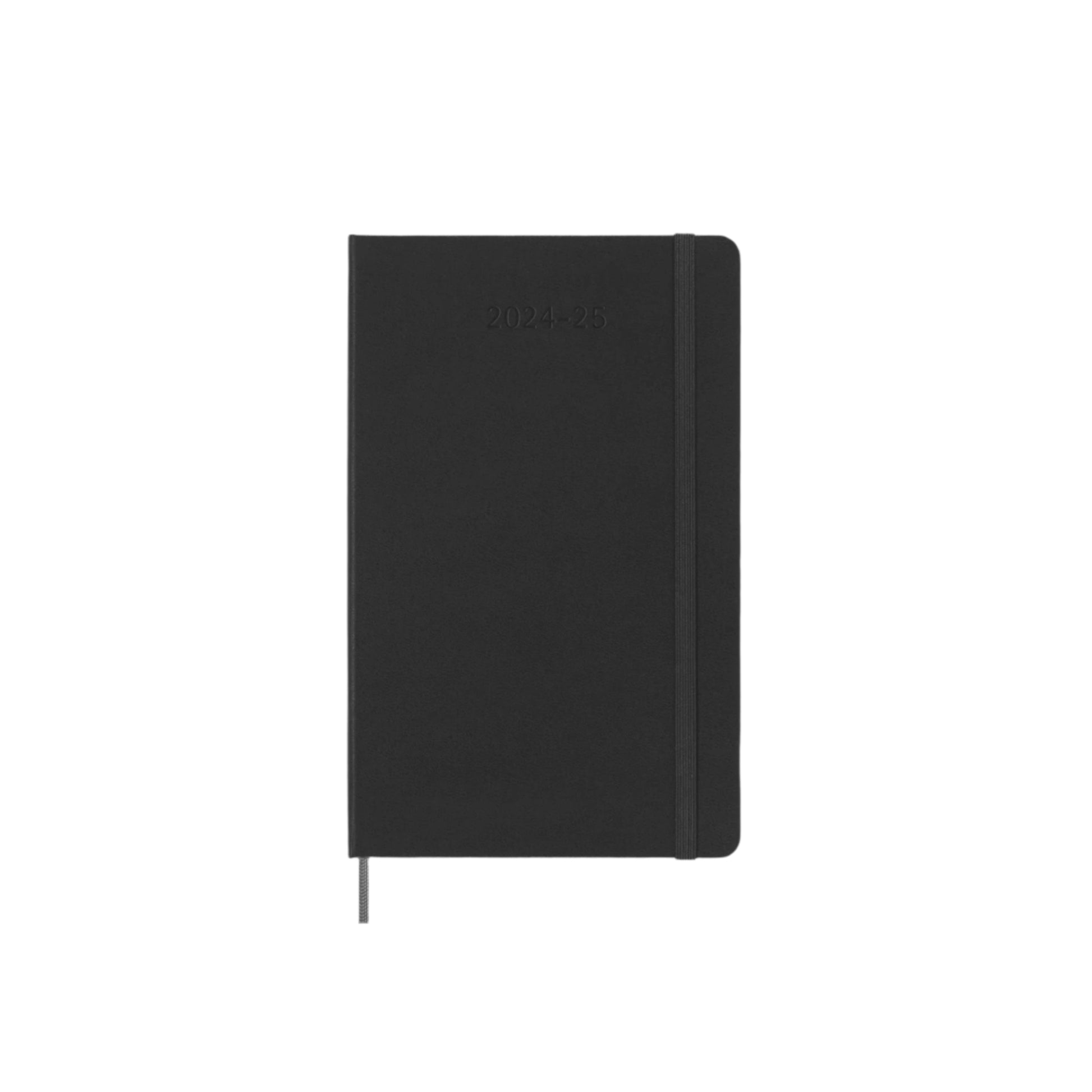 2024-2025 Daily Hard Cover Diary - Large / Black