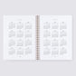 2024-2025 Academic Weekly Grid Planner - Oxford Blue