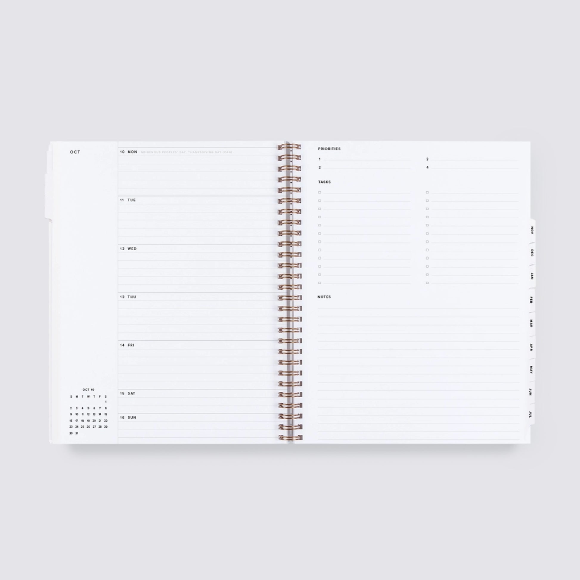 2024-2025 Academic Year Task Planner- Hunter Green