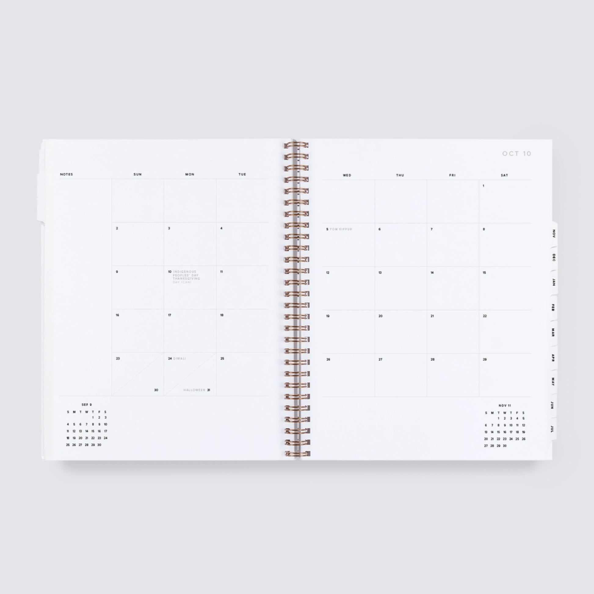 2024-2025 Academic Year Task Planner- Hunter Green