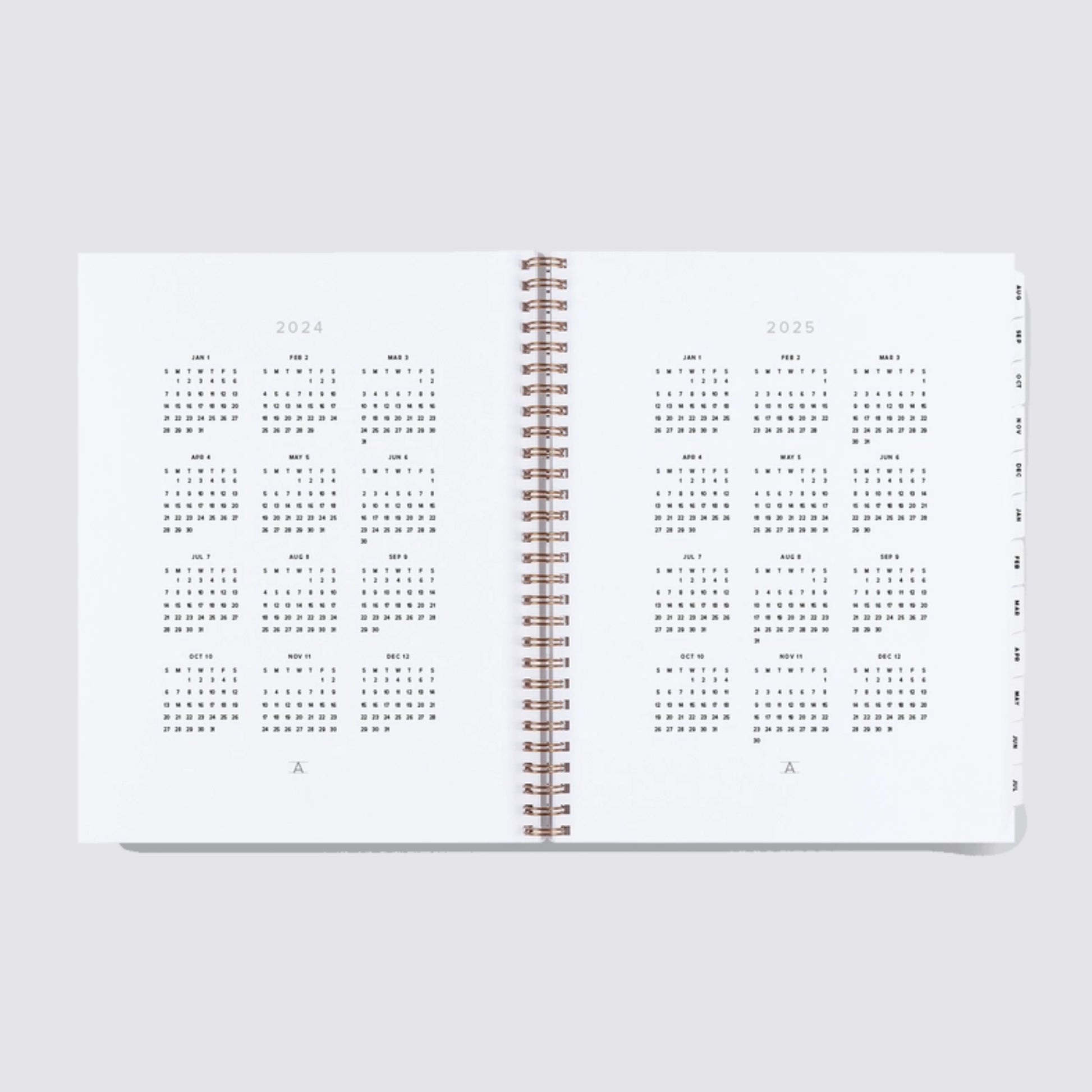 2024-2025 Academic Year Task Planner - Natural Linen