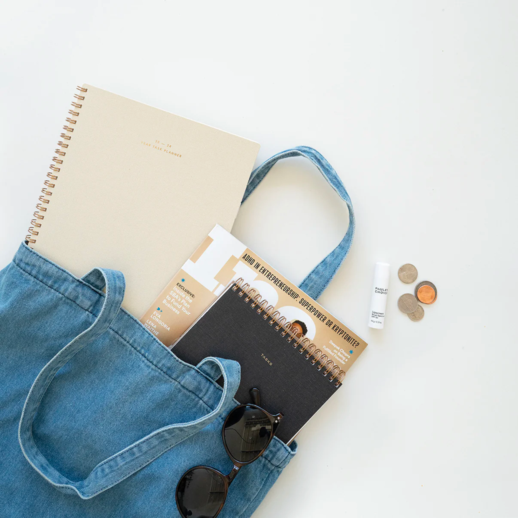 2024-2025 Academic Year Task Planner - Natural Linen
