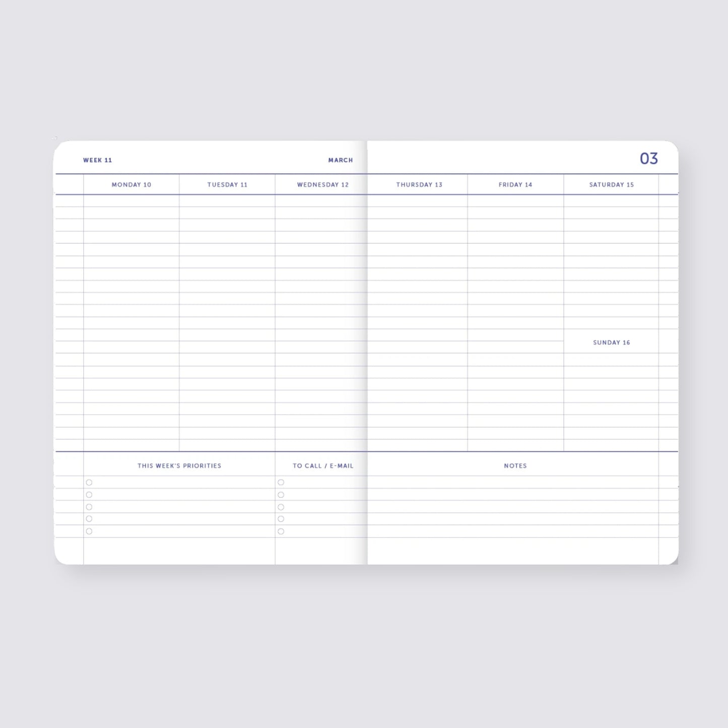 Dated Diary 