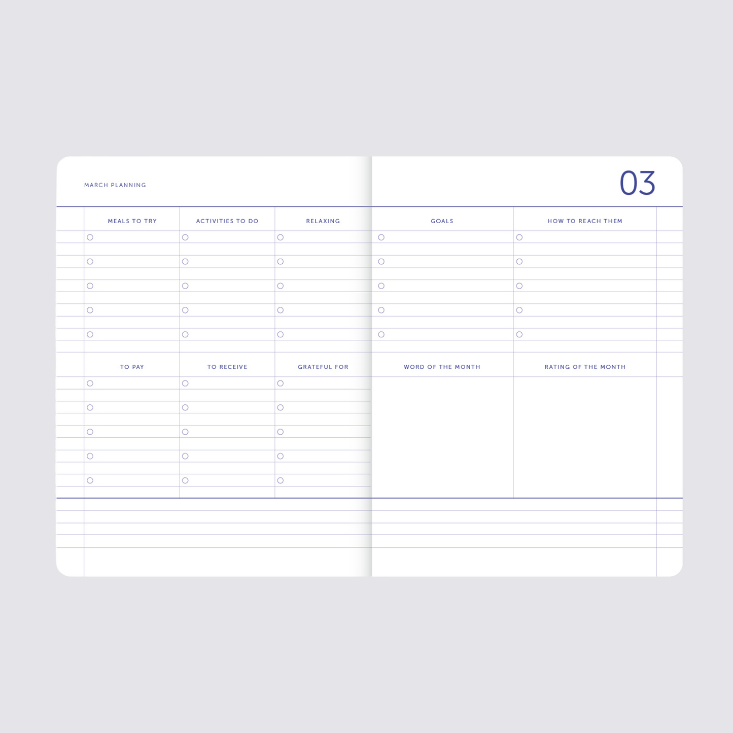My Journal Weekly Diary 2024 - Mint Green