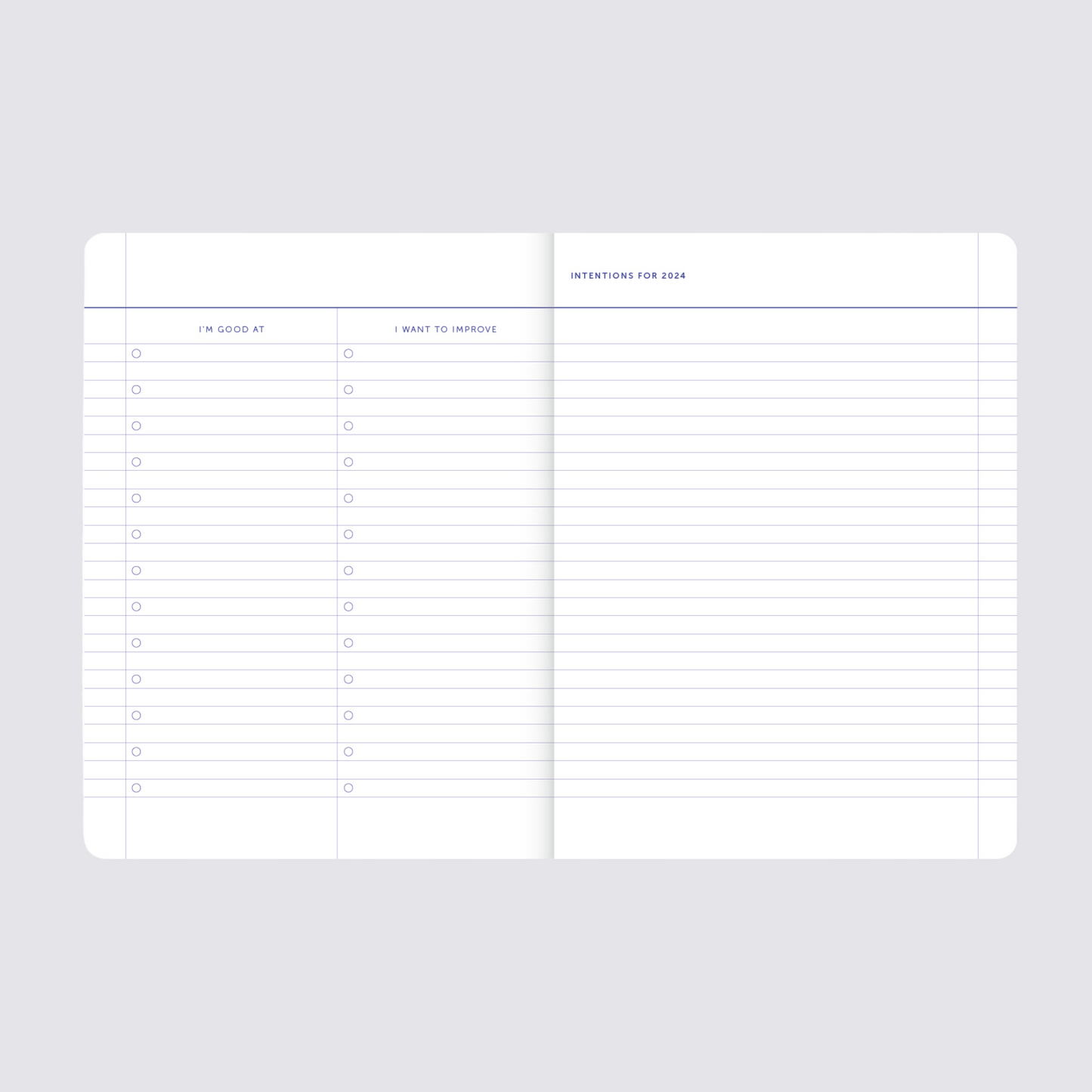 My Journal Weekly Diary 2024 - Mint Green