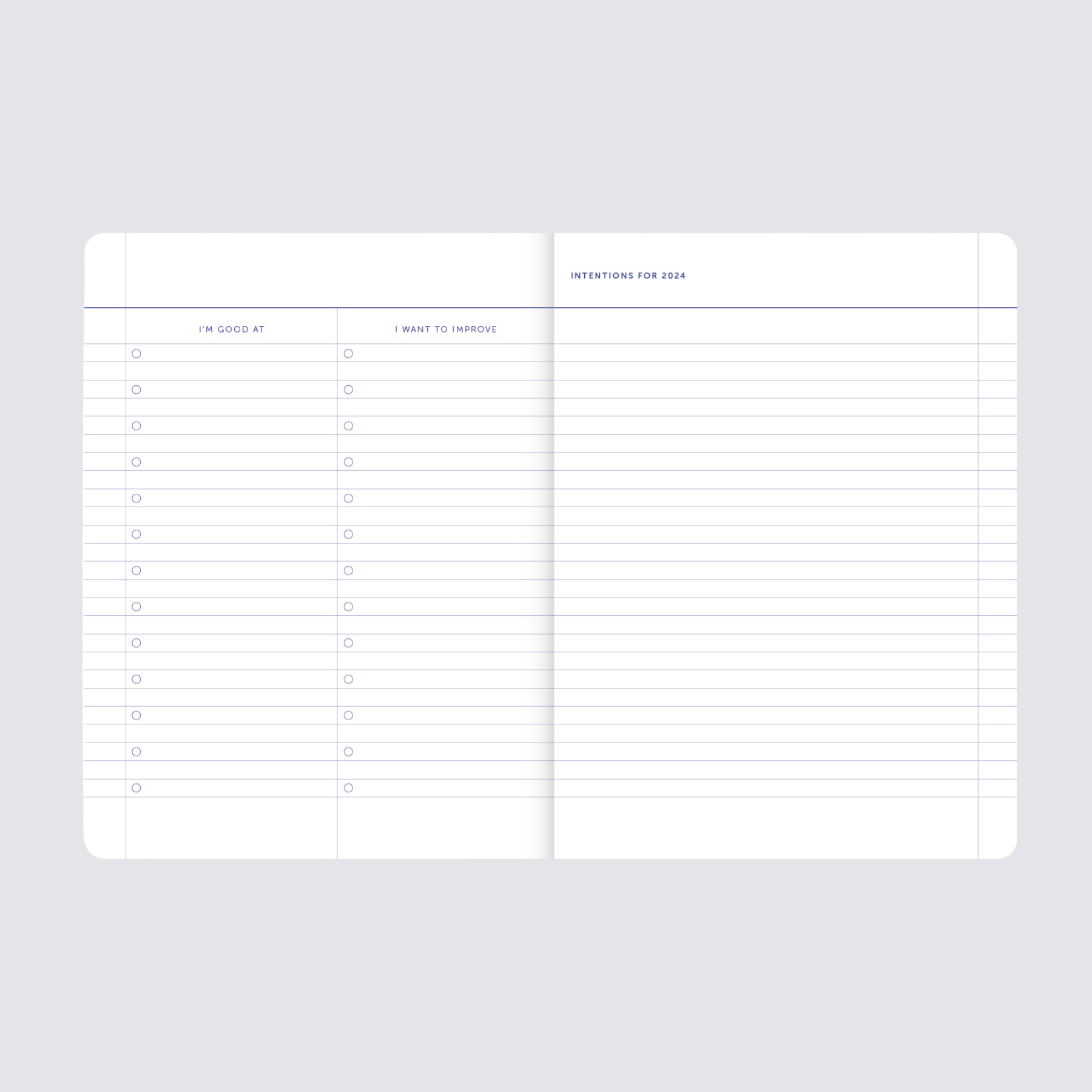 My Journal Weekly Diary 2024 - Mint Green