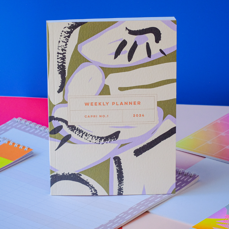 2024 Weekly Planner - Capri No. 1