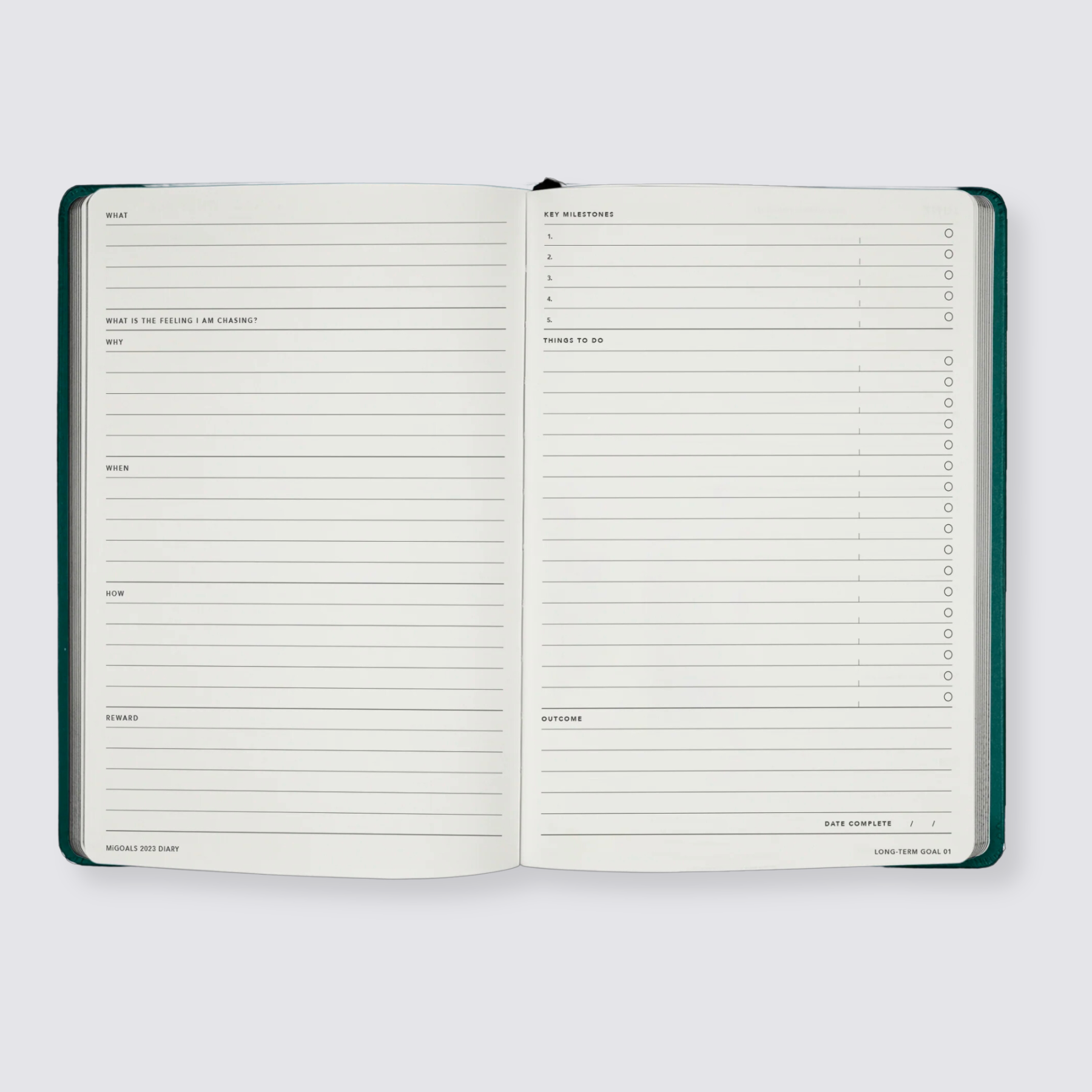2024 A5 Weekly Notes Diary - Lemon