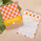 2024 wall planner calendar checkered print