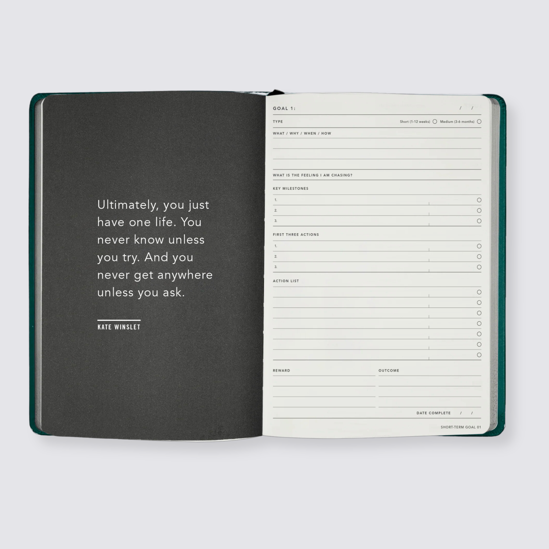 2024 A5 Weekly Notes Diary - Lemon