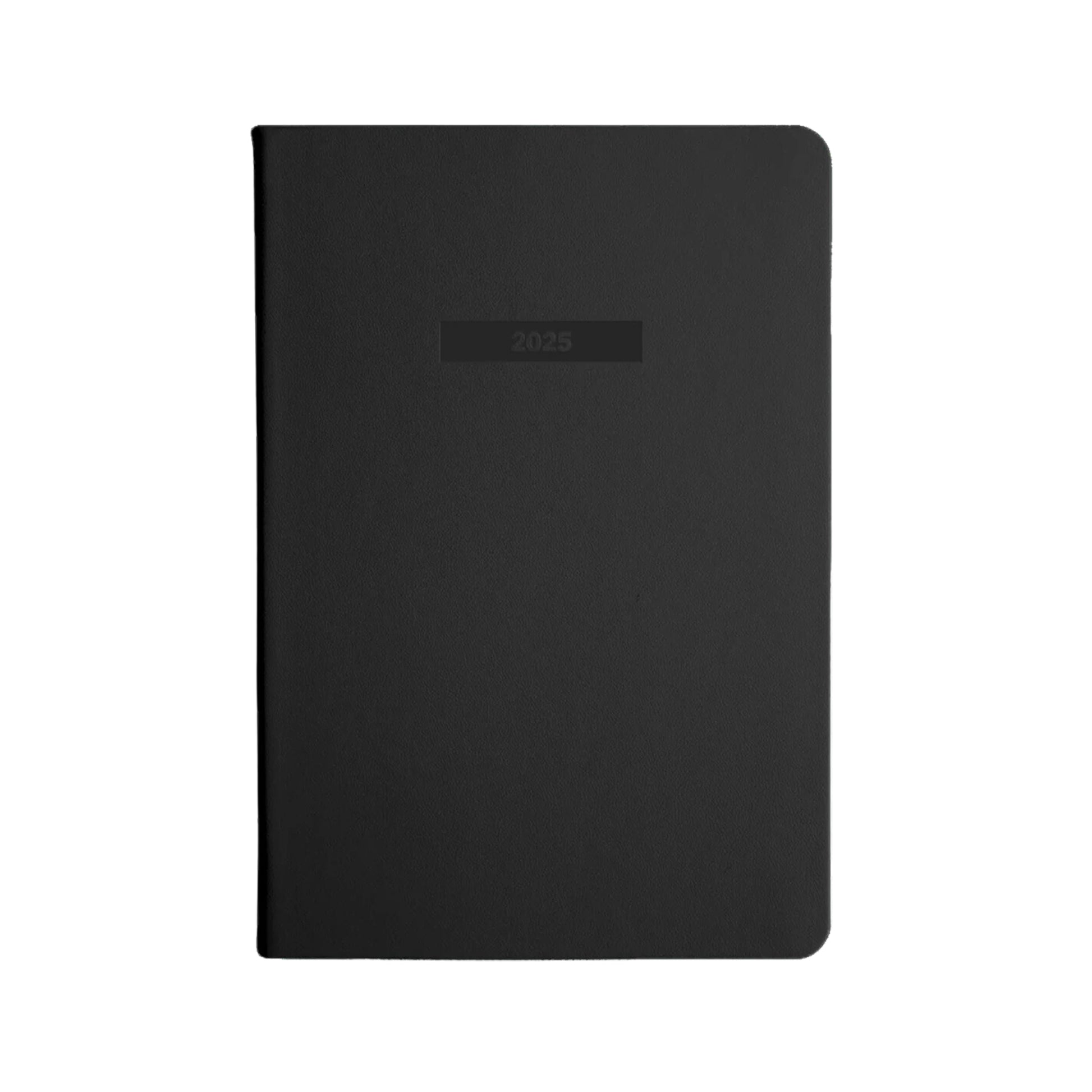2025 Weekly Spread Diary - Black
