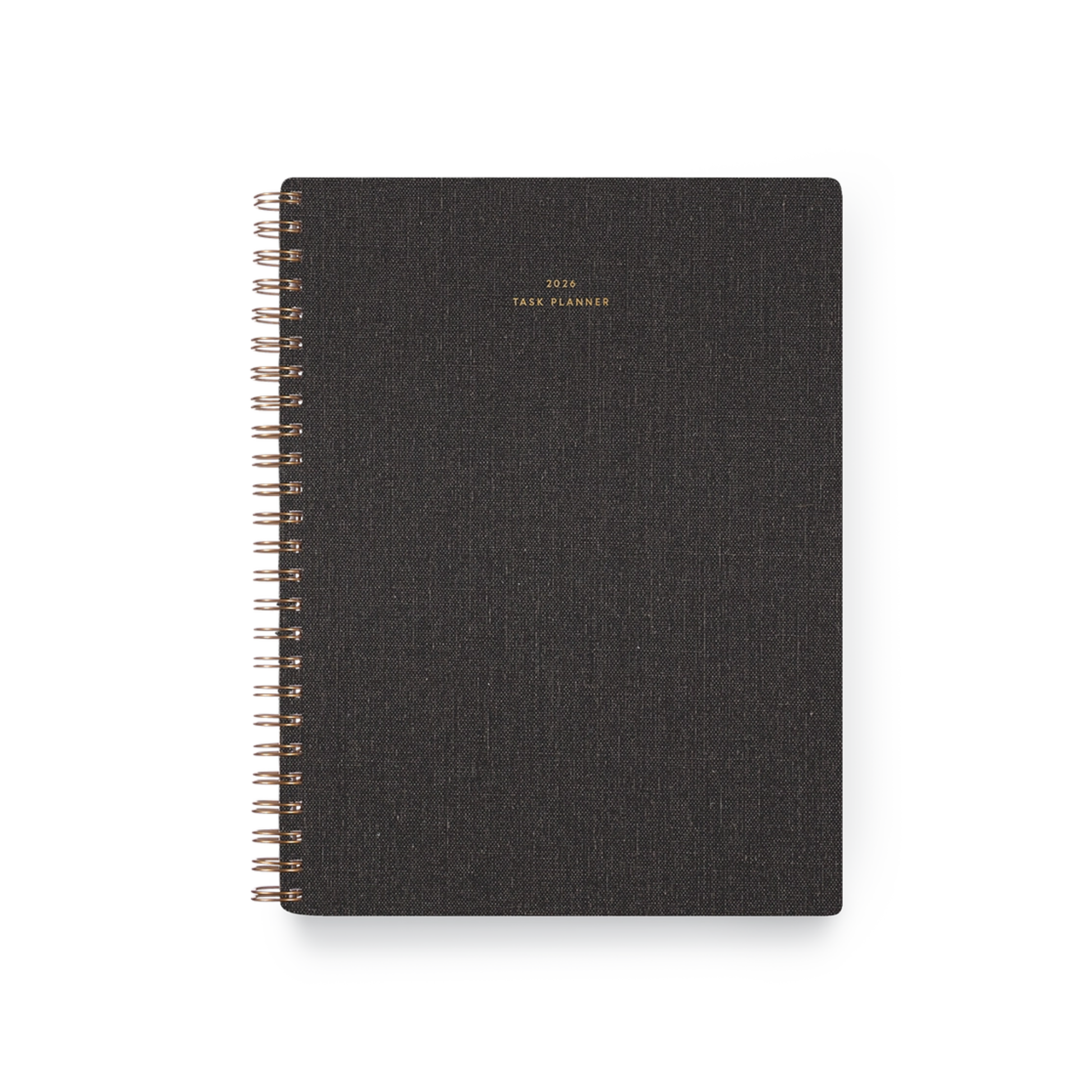 2026 Compact Task Planner - Charcoal Grey