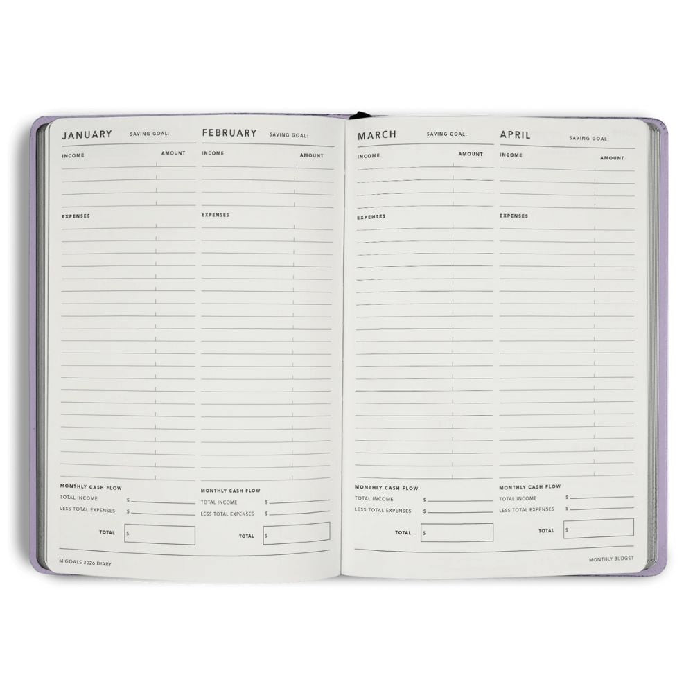 2026 Weekly Spread Diary - From Little Things