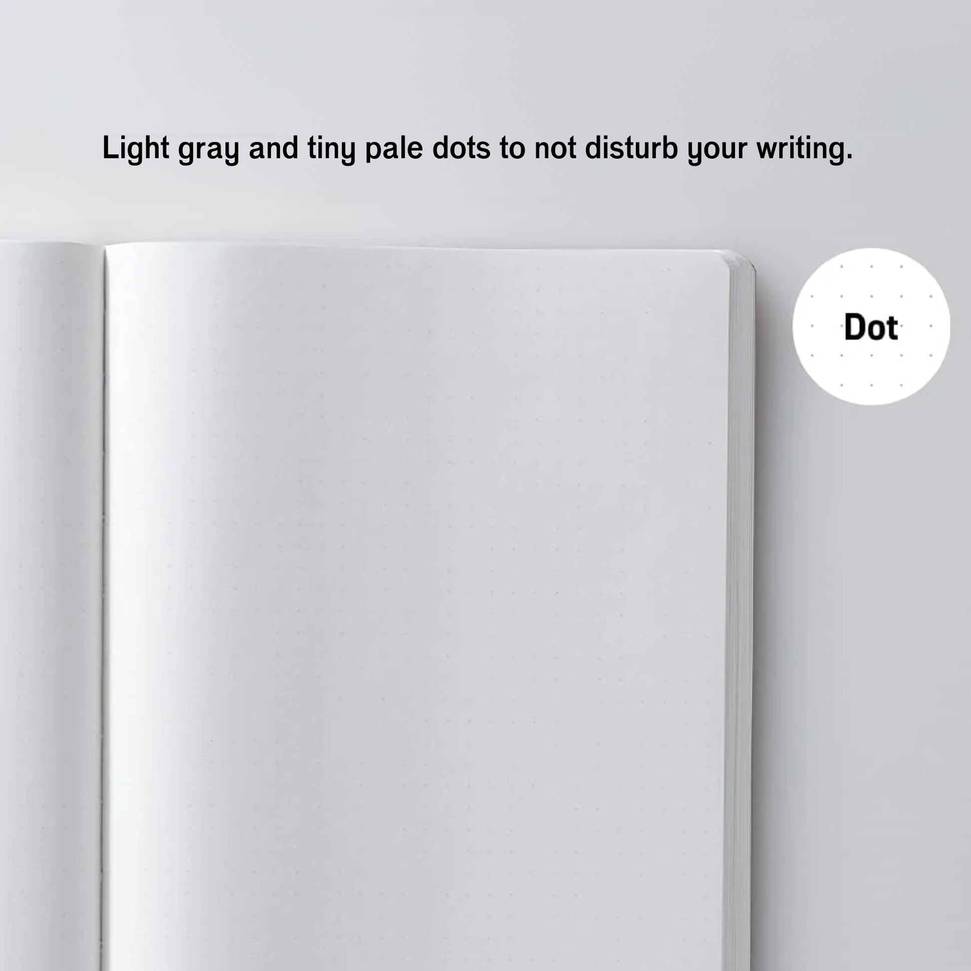 365 Days Graph Notebook - A5 / Cloud Grey