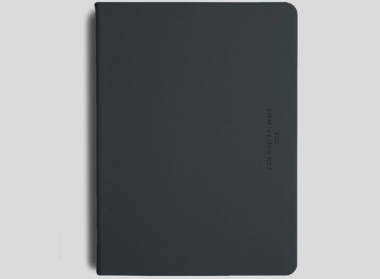 2026 Daily Goal Digger Planner - B5 / Black