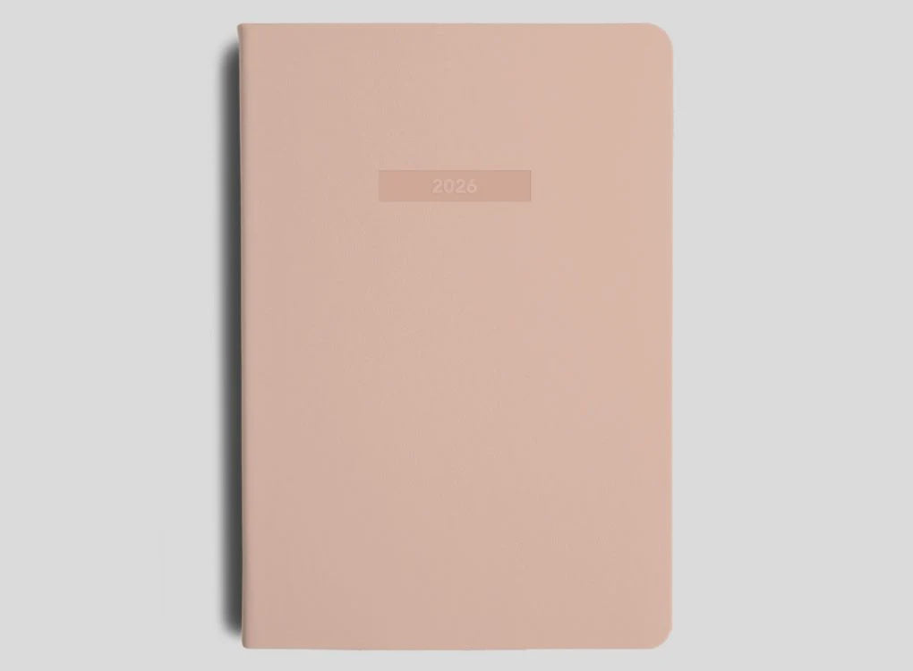 2026 Weekly Spread Diary - Just Peachy