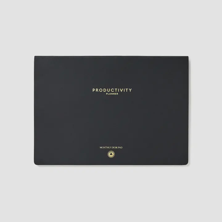 Productivity Planner Monthly Desk Pad Calendar