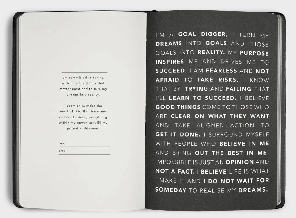 2026 Weekly Spread Diary - Element Blue