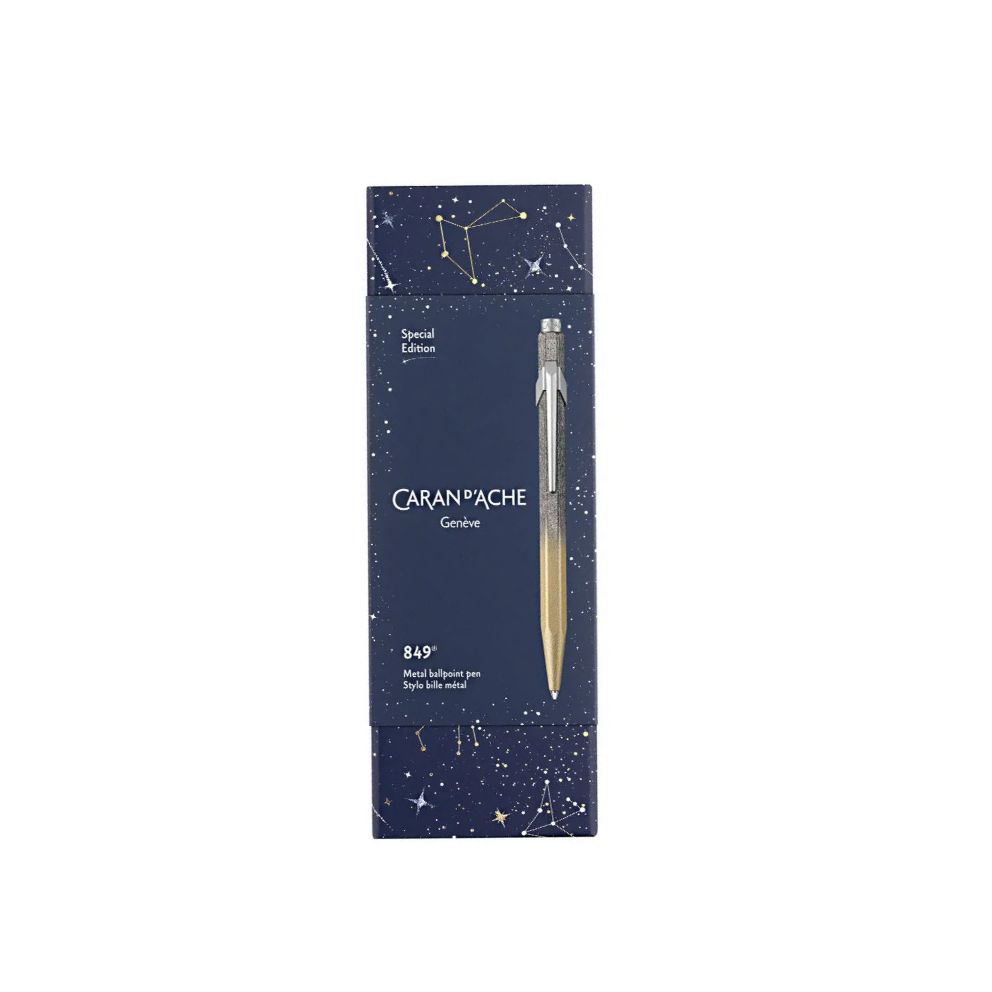 849 Ballpoint Pen - Gilded Cosmic Blue Collection