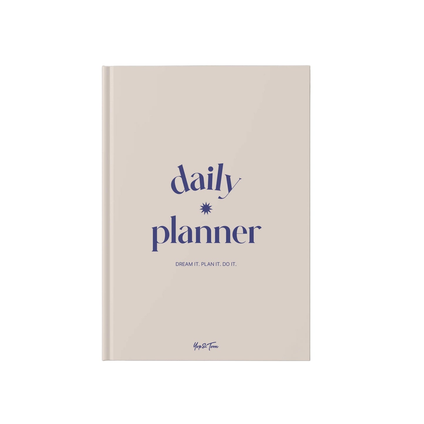 A5 Daily Planner in Beige