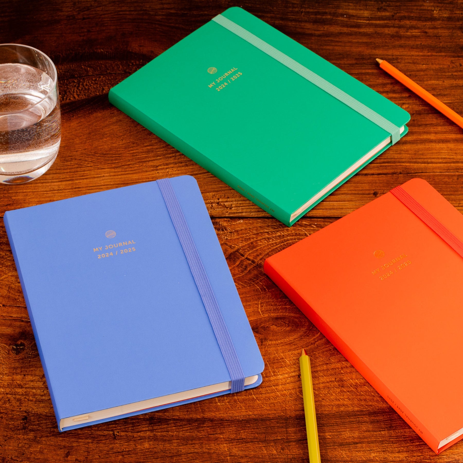 2024-2025 Academic A5 Diary – 12 Months/ Emerald Green