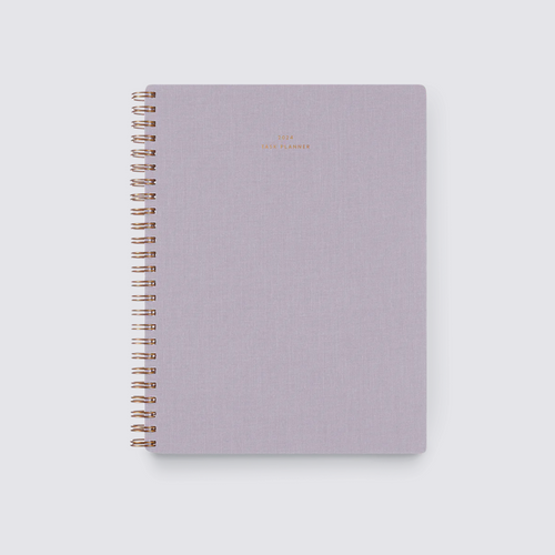 Purple Appointed Year Task Planner 2025