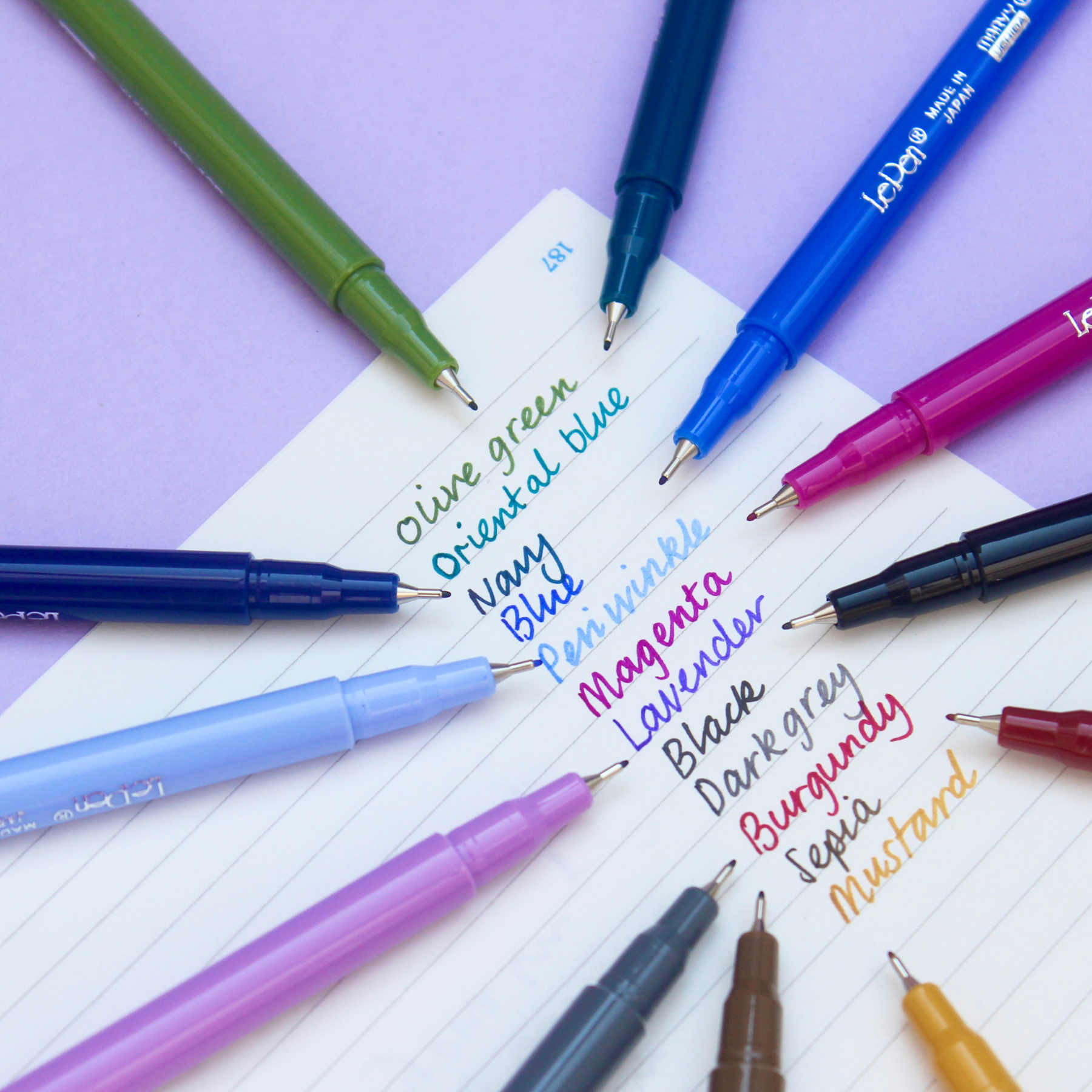 Le Pen Art Pen - Set of 12