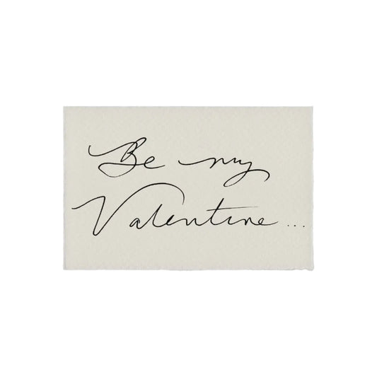 Be My Valentine Card