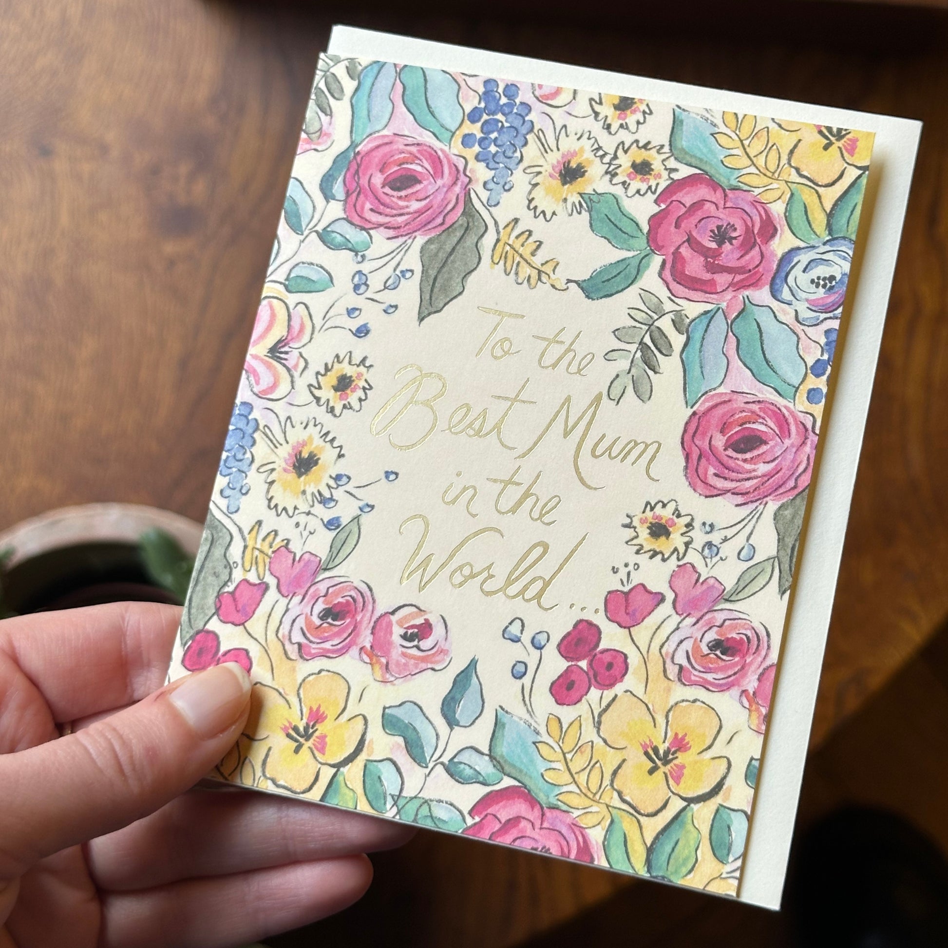 Best Mum In The World Card