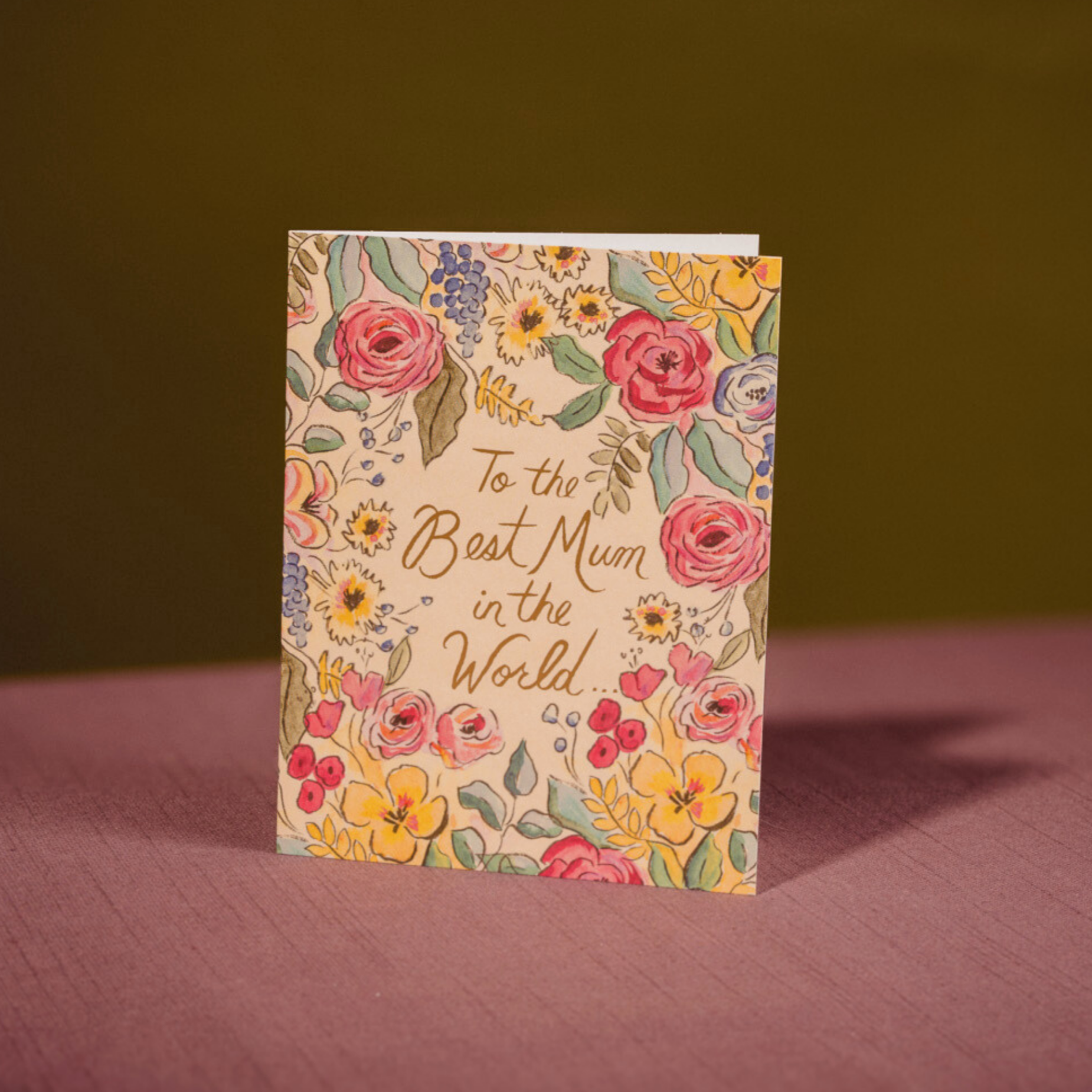 Best Mum In The World Card