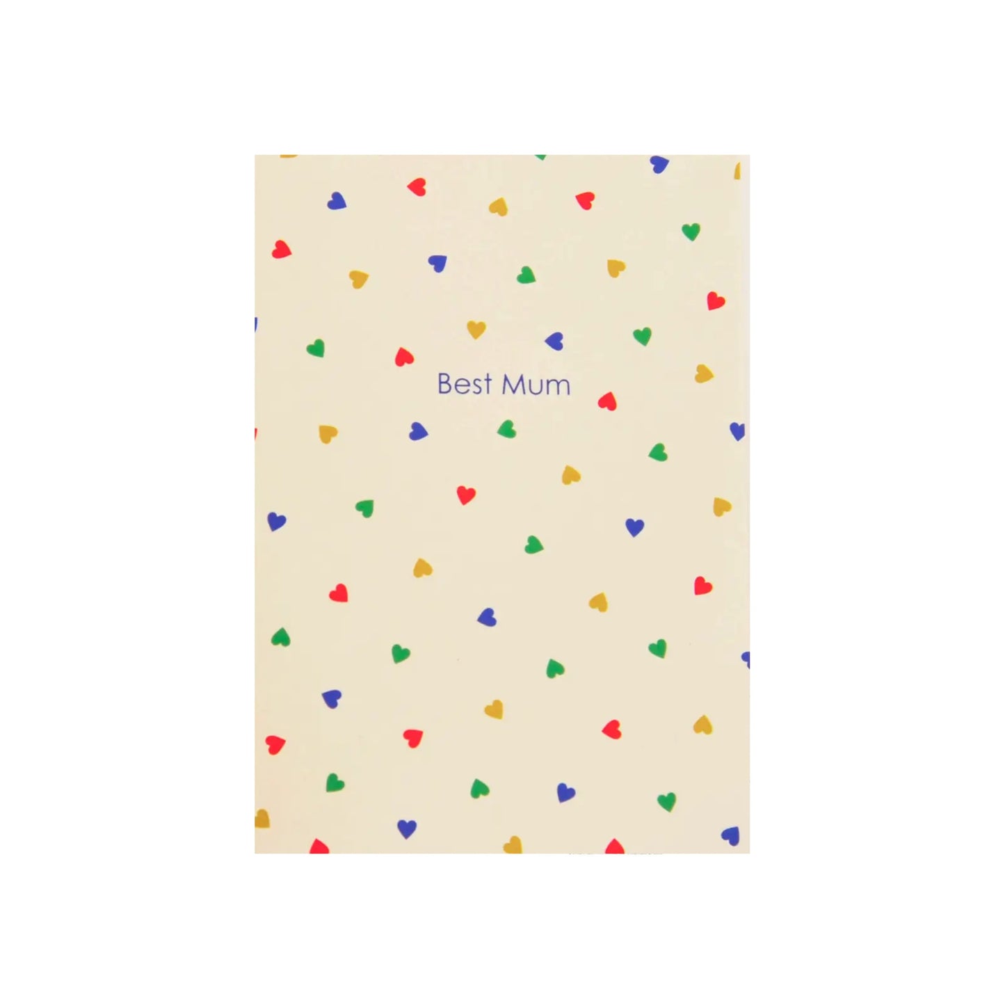 Best Mum Hearts Card