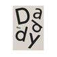Best Daddy Card