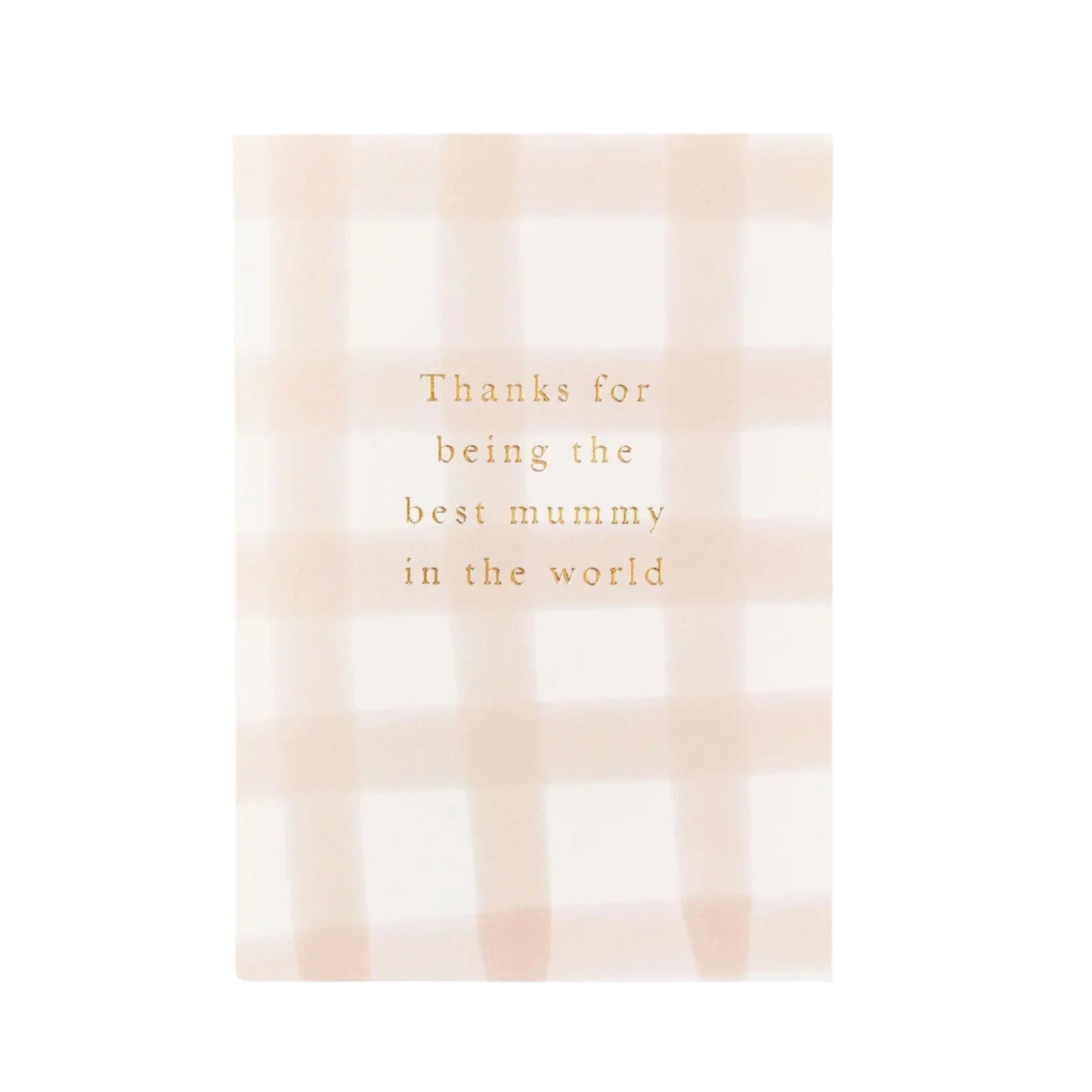 Thanks for being the best mummy card
