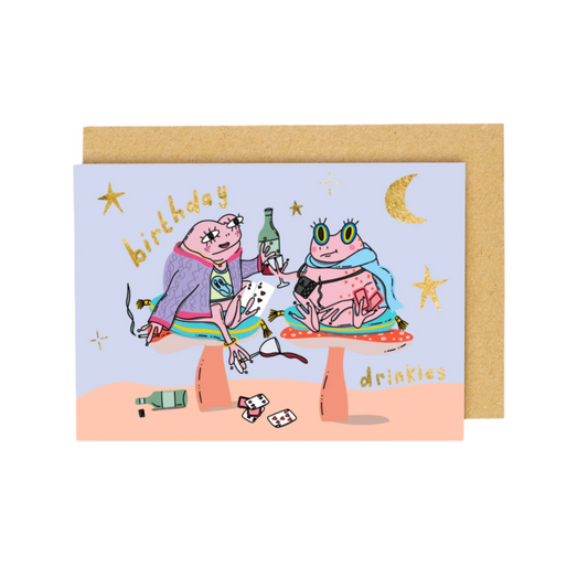 Birthday Drinkies Card