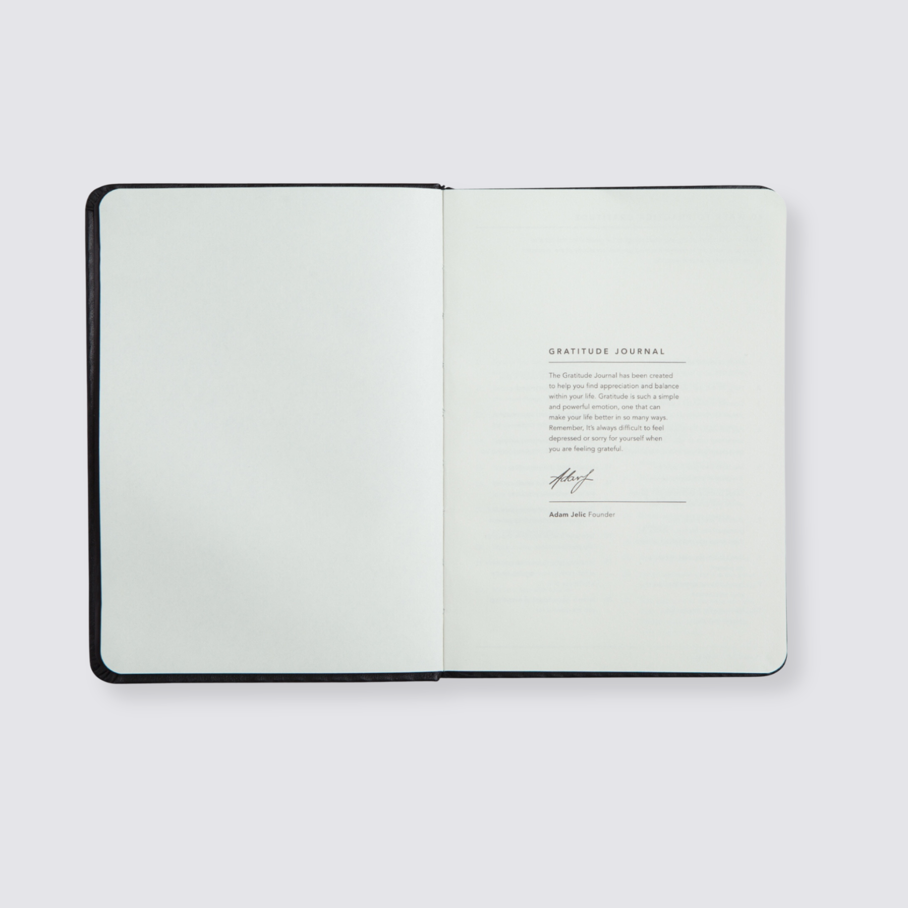 Gratitude Journal - Black