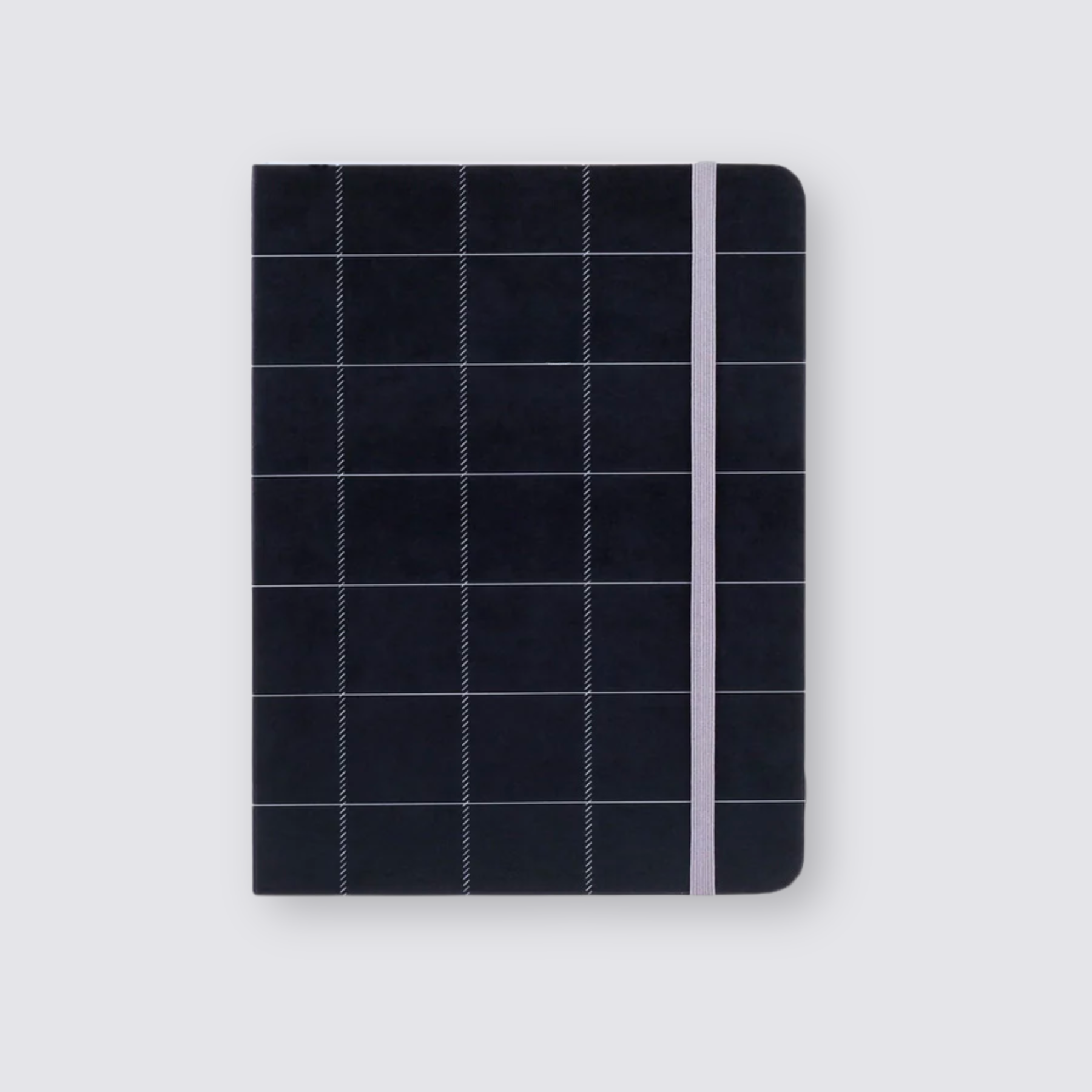 2024 Refillable Diary - Black Plaid
