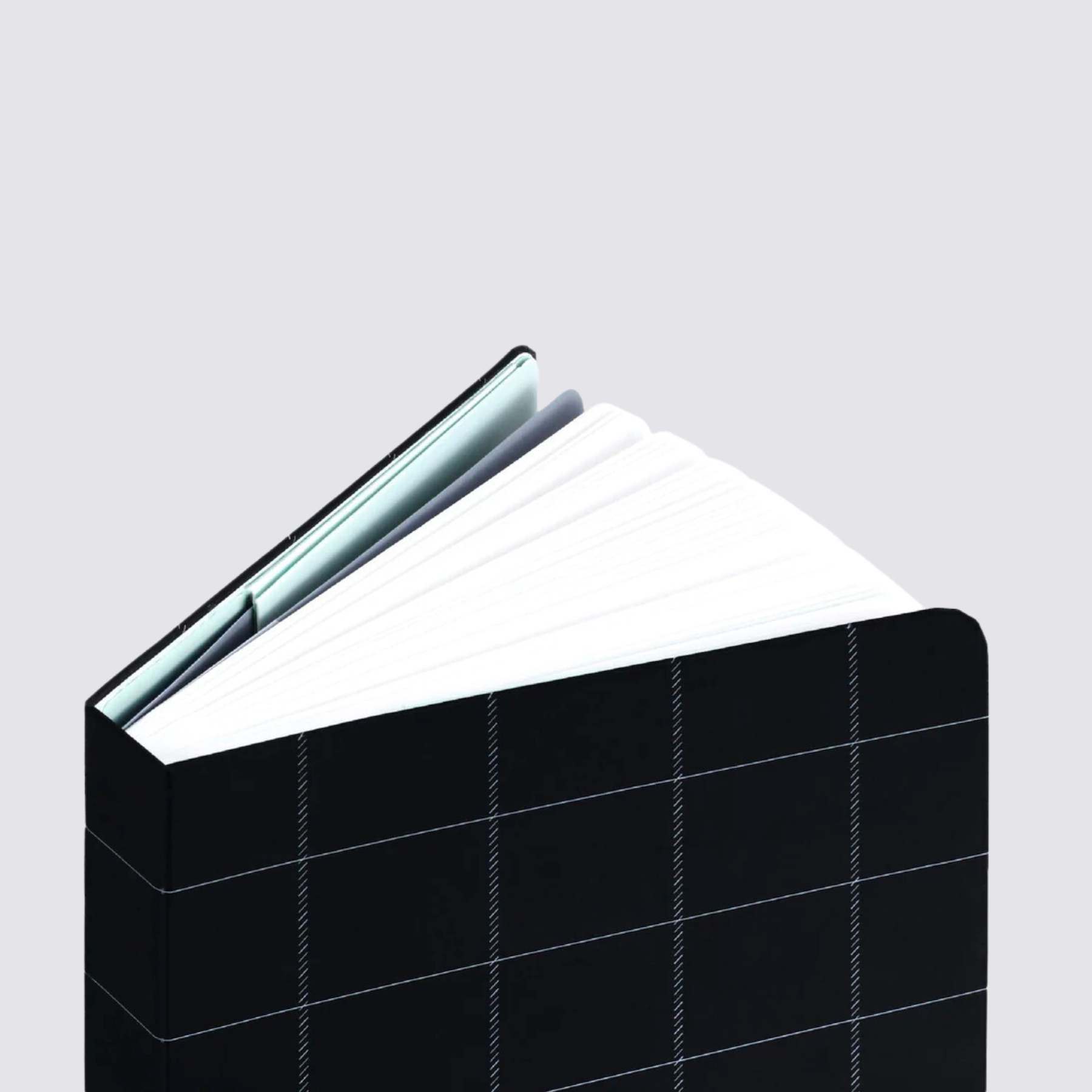 2024 Refillable Diary - Black Plaid