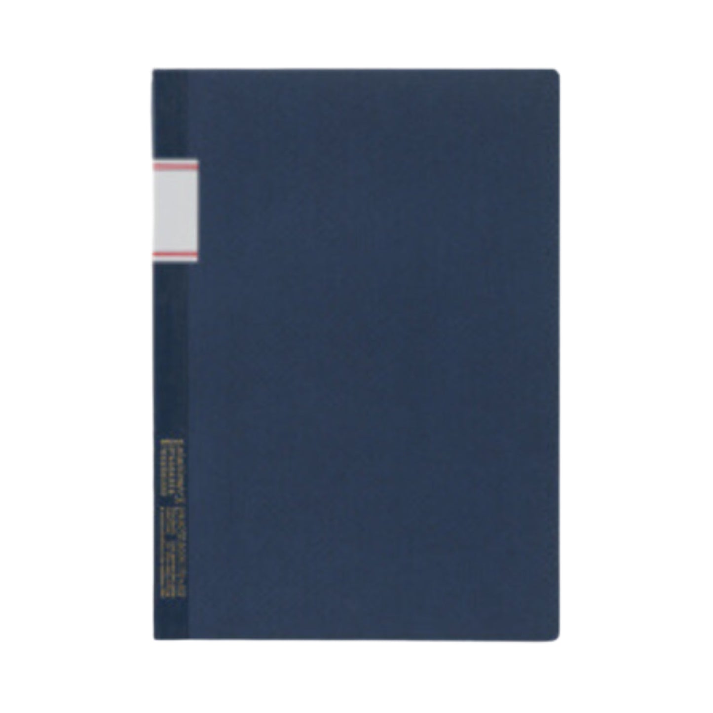vintage style blue notebook lined
