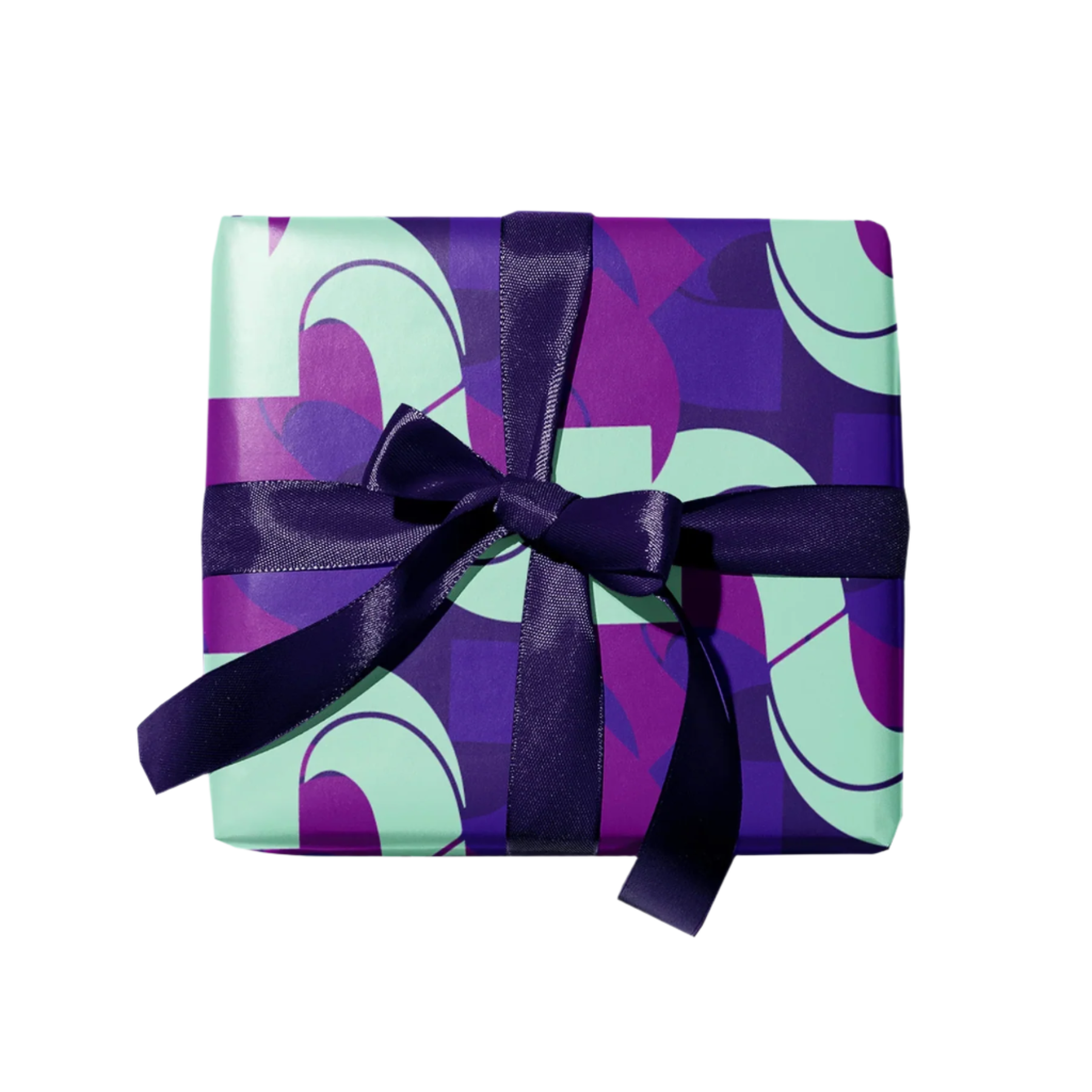 Gift Wrap Sheet - Boho Purple Print